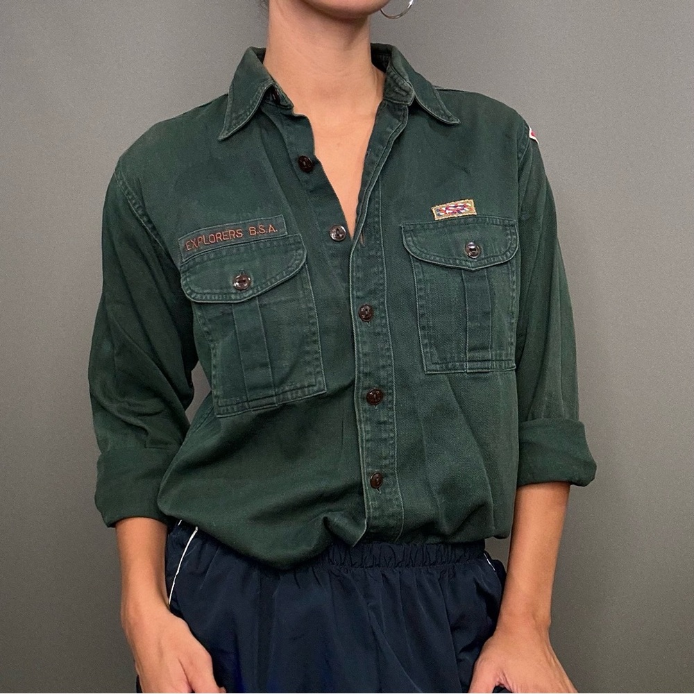 Vintage Boy Scout Shirt - Picture 2 of 6
